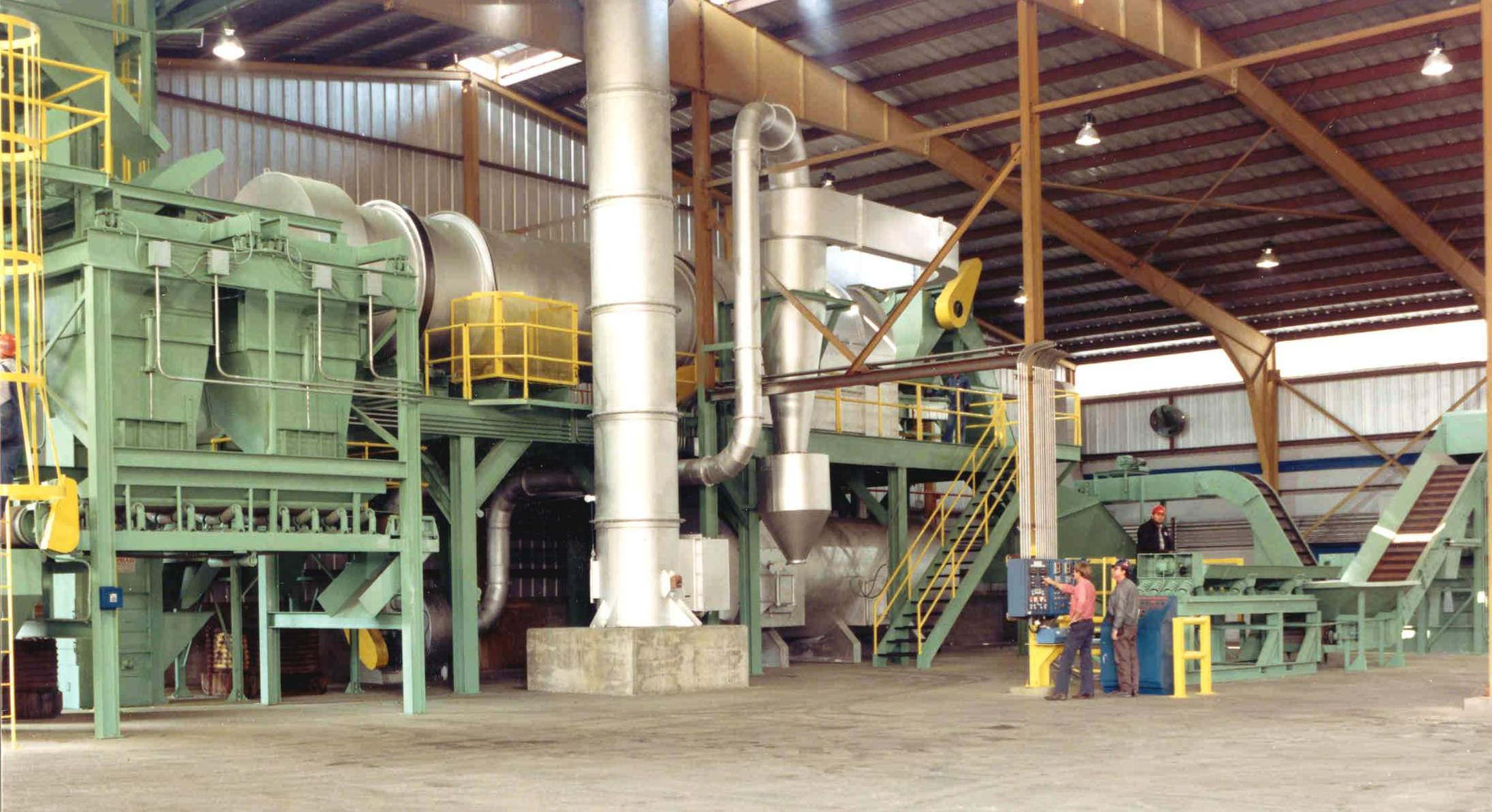 Boring Dryer SystemsChip Dryer for the Molten Metal Industry